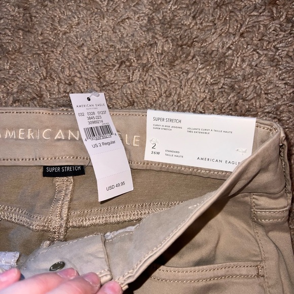 New with tags American eagle tan jeans - Picture 2 of 3